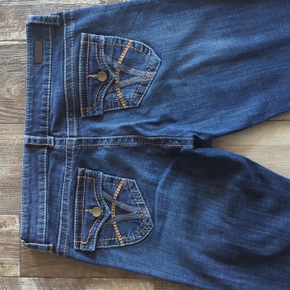 KUT From the Kloth "Natalie High Rise Bootcut" dark wash jeans cut87137 sz 8 EUC - Picture 10 of 15